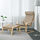 POÄNG - armchair and footstool, birch veneer/Hillared beige | IKEA Hong Kong and Macau - PE629074_S1