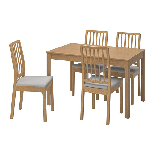 EKEDALEN/EKEDALEN table and 4 chairs
