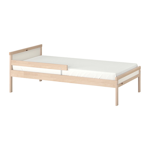 SNIGLAR bed frame and guard rail