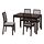EKEDALEN/EKEDALEN - 一檯四椅, 深褐色/Orrsta 淺灰色 | IKEA 香港及澳門 - PE741220_S1