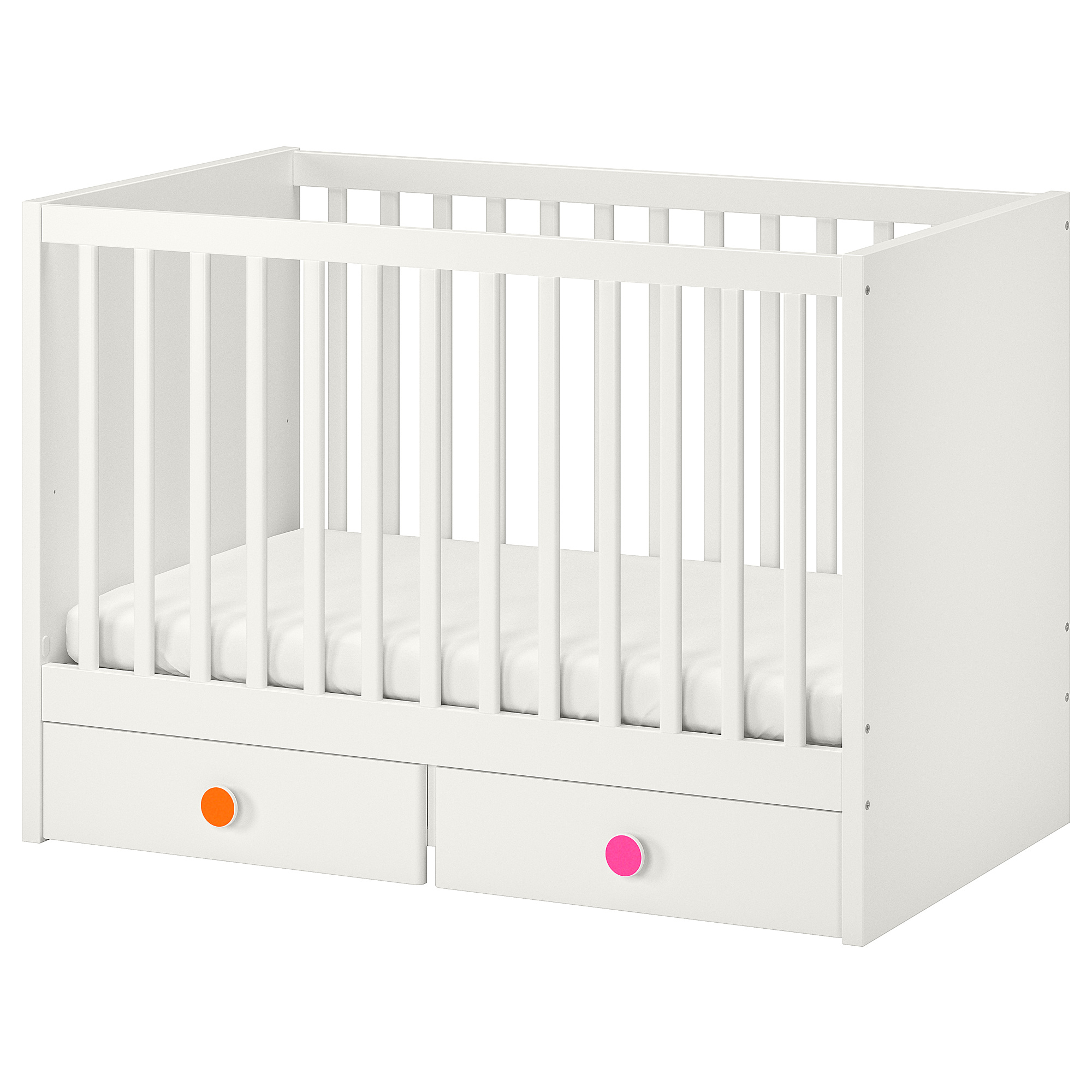 cot with drawers