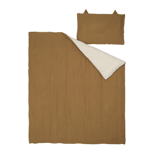 GULDVÄVARE 3-piece bedlinen set for cot