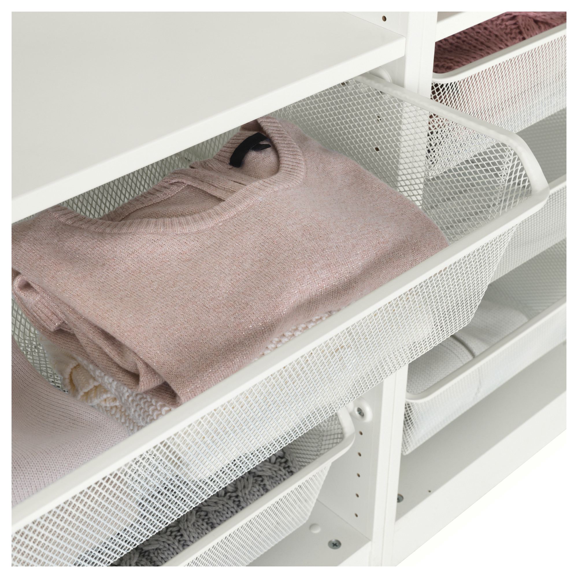 Komplement Mesh Basket White Ikea Hong Kong