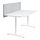 BEKANT - desk with screen, white/grey | IKEA Hong Kong and Macau - PE793886_S1