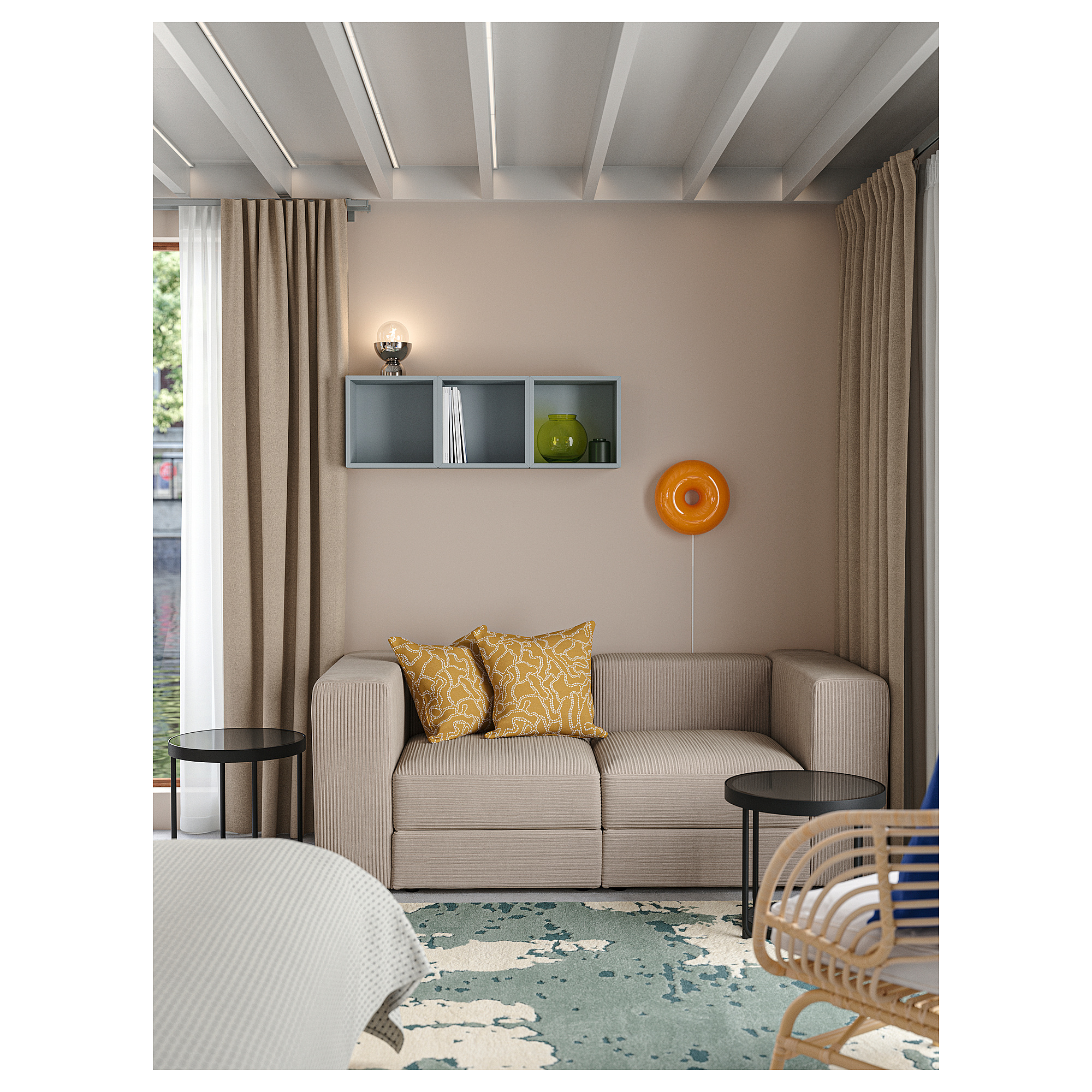 JÄTTEBO 2-seat modular sofa