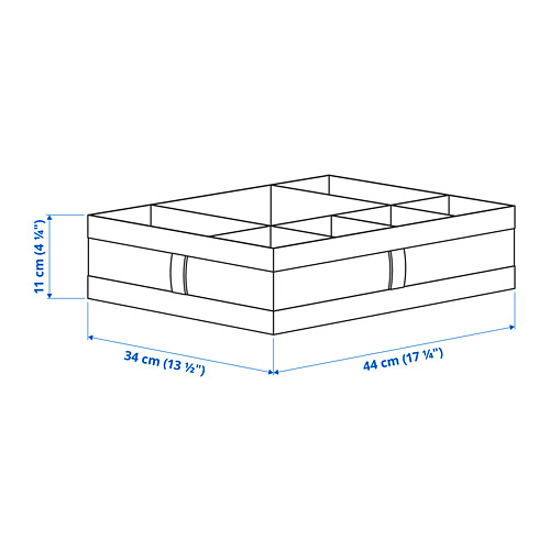 SKUBB 分格貯物箱