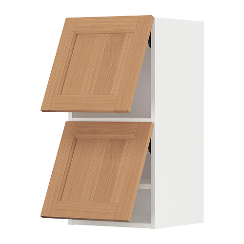 METOD wall cabinet horizontal w 2 doors