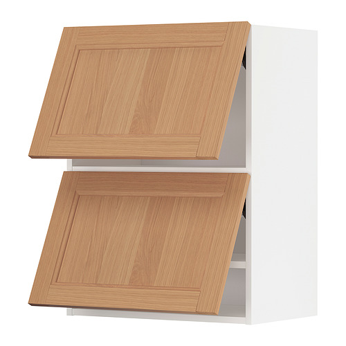 METOD wall cabinet horizontal w 2 doors