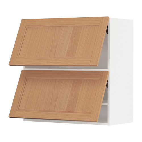 METOD wall cabinet horizontal w 2 doors