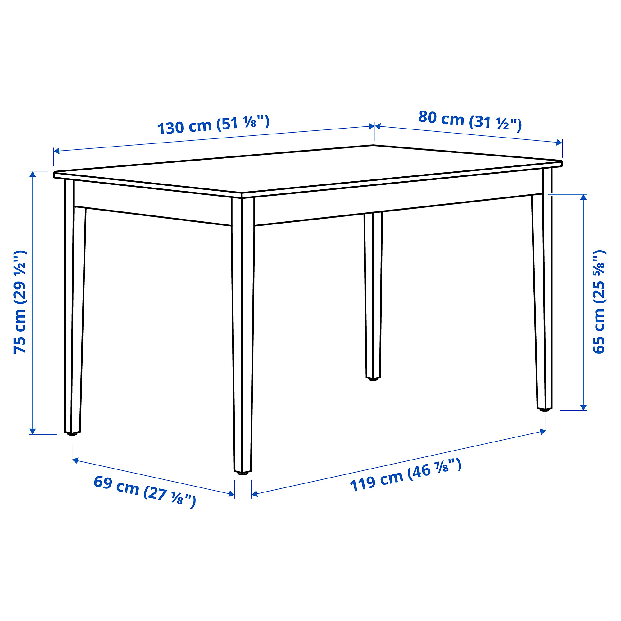 NÄSINGE/NÄSINGE table and 4 chairs