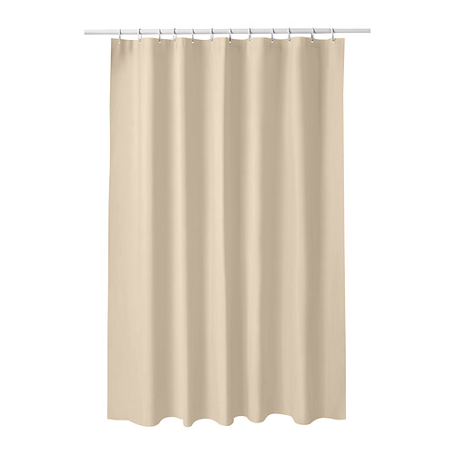LUDDHAGTORN - shower curtain, light beige, 180x200 cm | IKEA Hong Kong and Macau - E1017319_S4