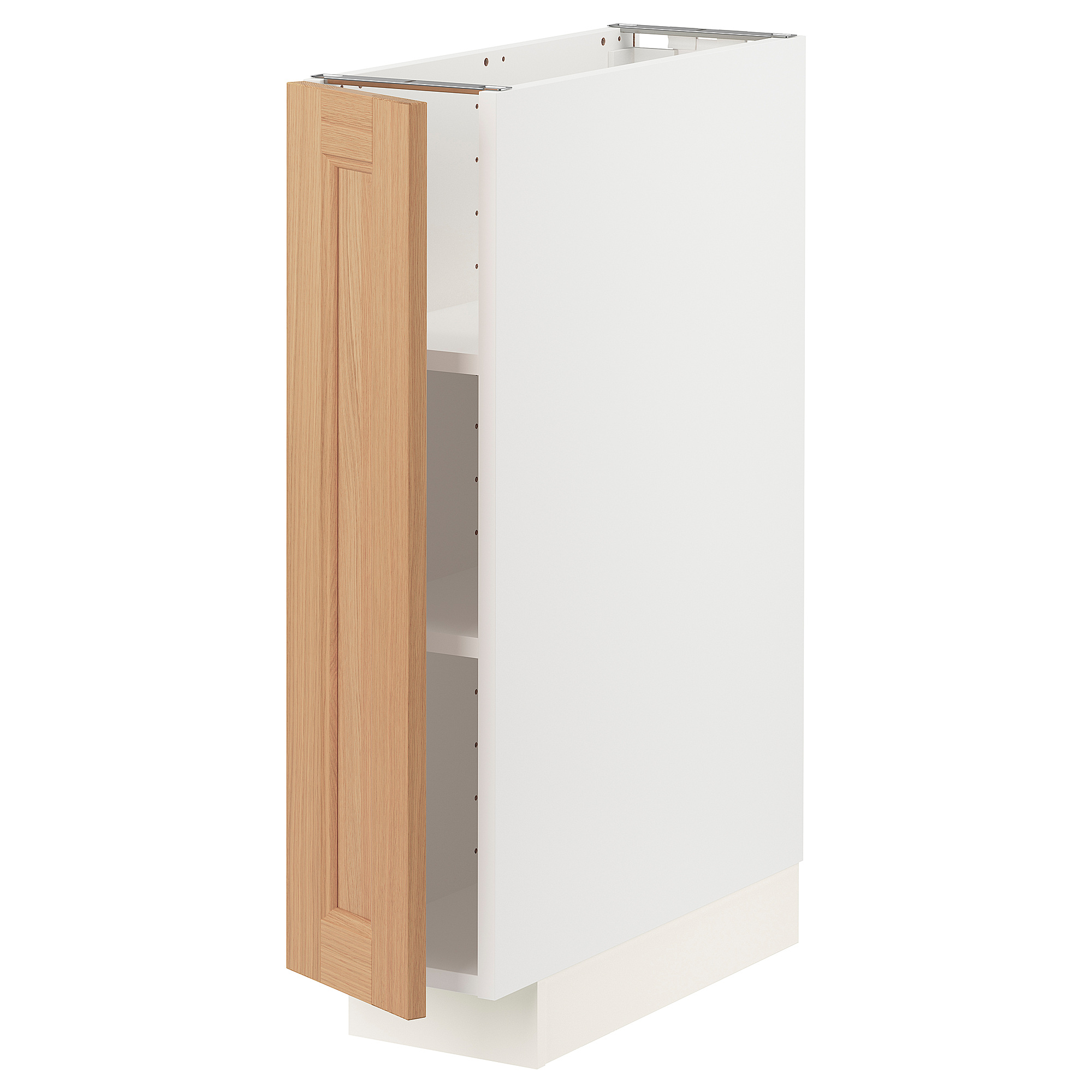 METOD base cabinet with shelves