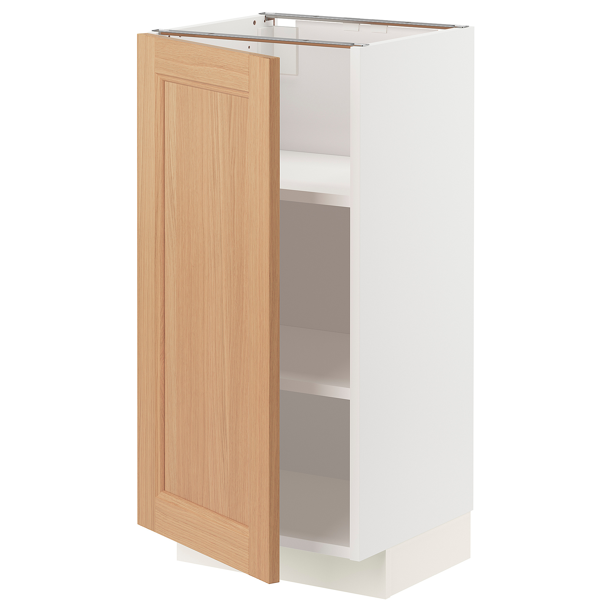 METOD base cabinet with shelves