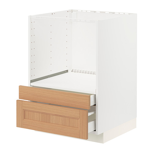 METOD/MAXIMERA base cabinet f combi micro/drawers