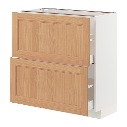 METOD/MAXIMERA base cabinet with 2 drawers