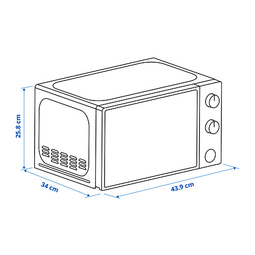 TILLREDA microwave oven