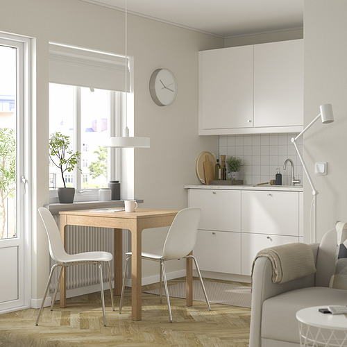 LIDÅS/EKEDALEN table and 2 chairs