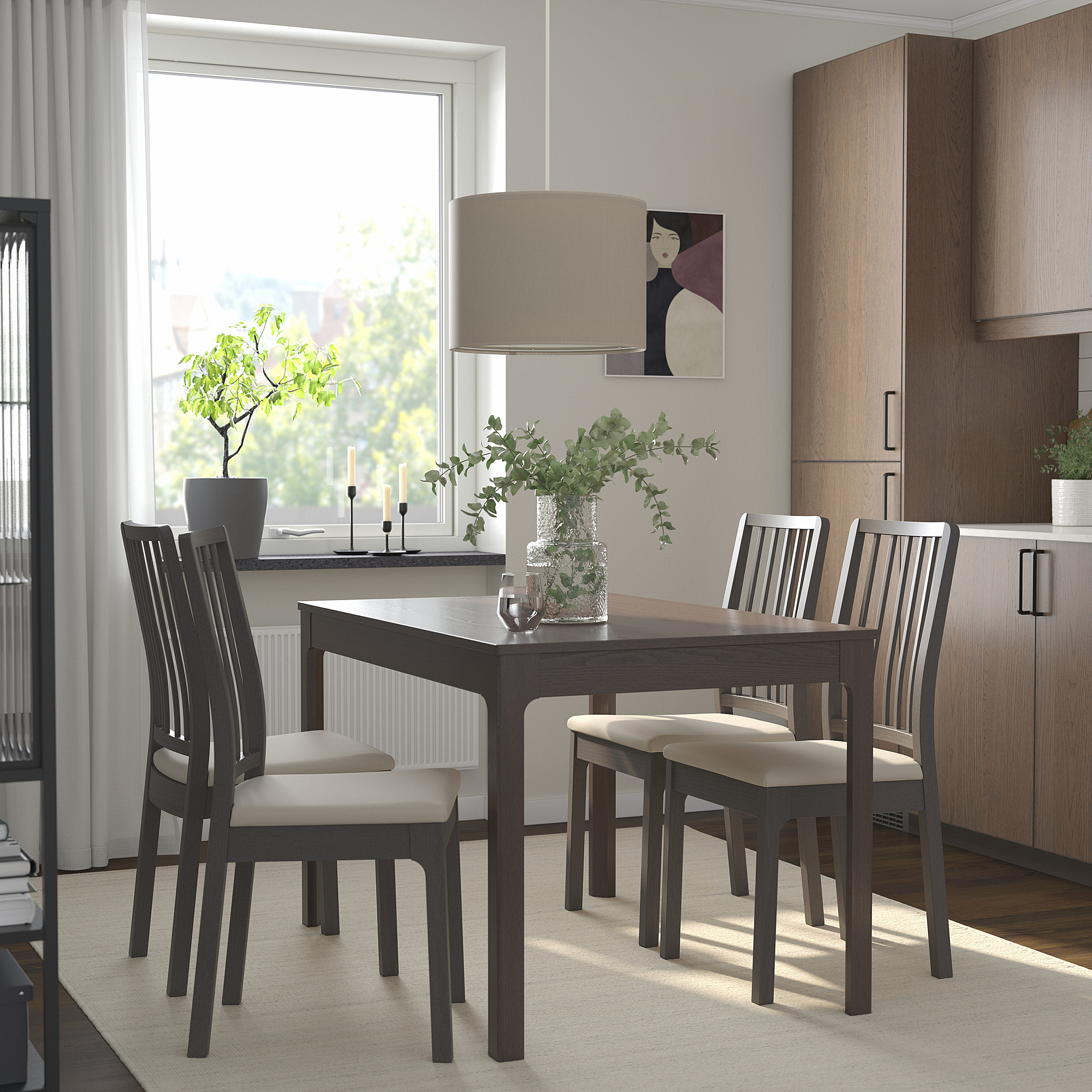 EKEDALEN extendable table