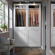 PAX/GRIMO wardrobe with sliding doors