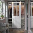PAX/GRIMO wardrobe with sliding doors