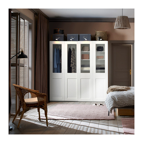 PAX/GRIMO wardrobe with sliding doors