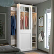 PAX/GRIMO wardrobe with sliding doors