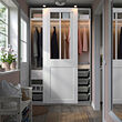 PAX/GRIMO wardrobe with sliding doors