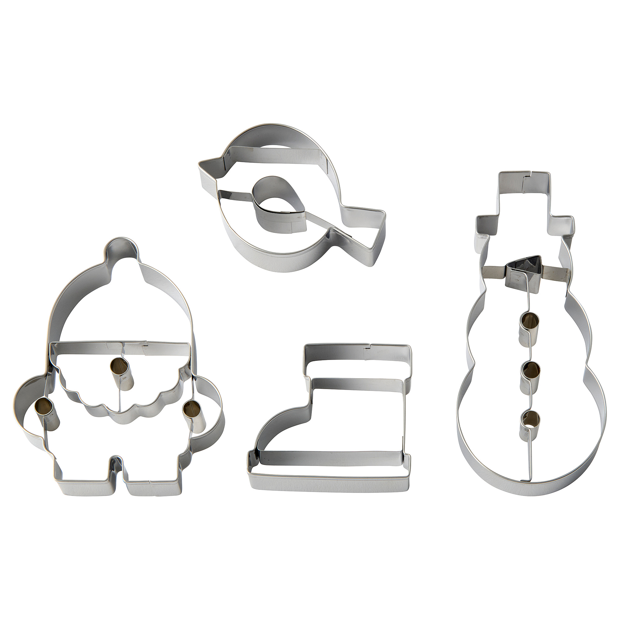 VINTERFINT pastry cutter, set of 4