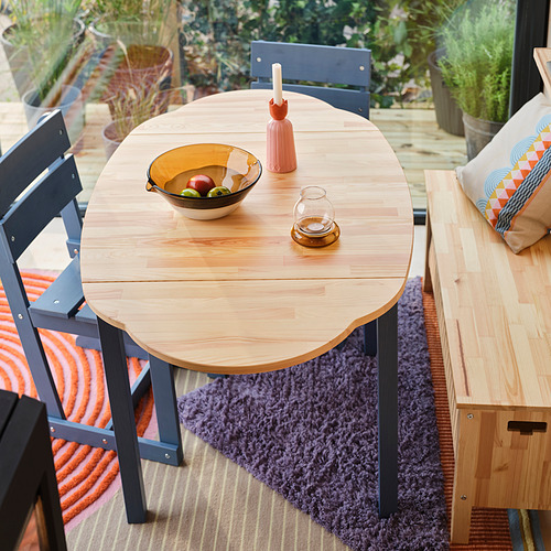 OMMJÄNGE drop-leaf table