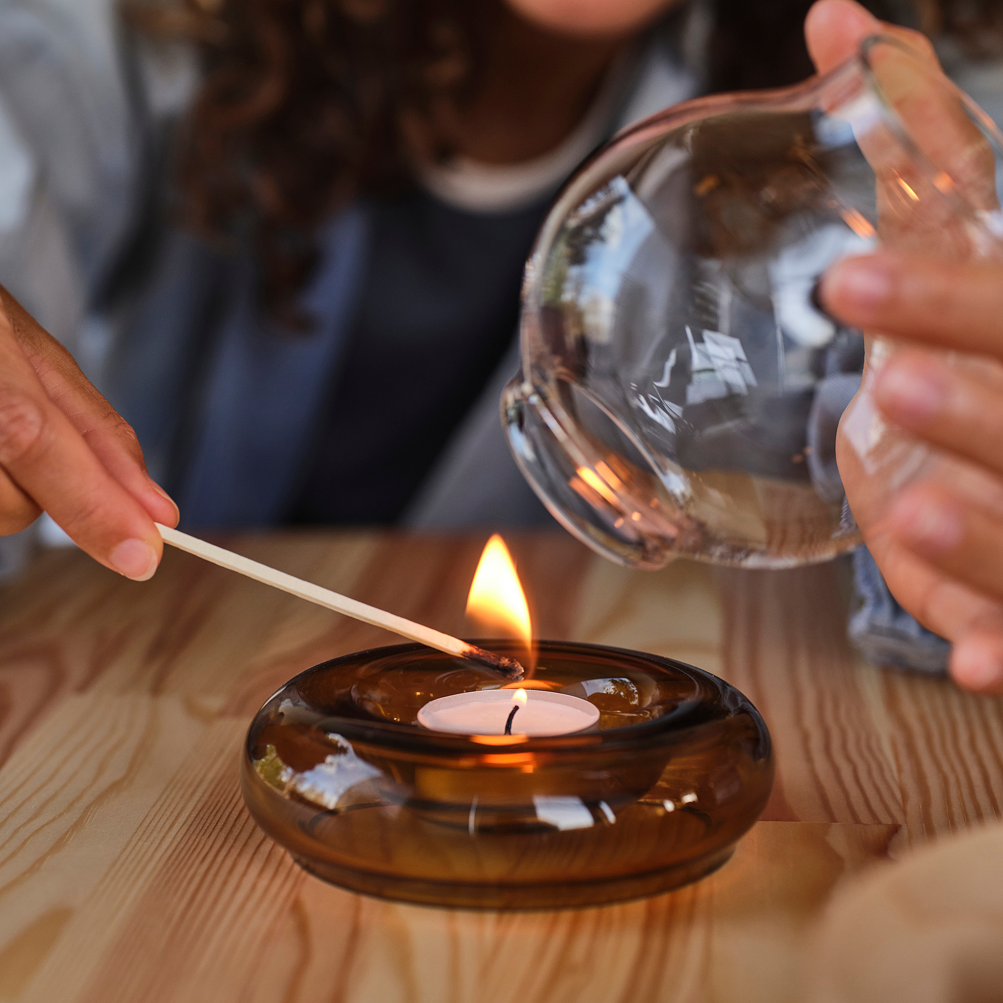 OMMJÄNGE tealight holder