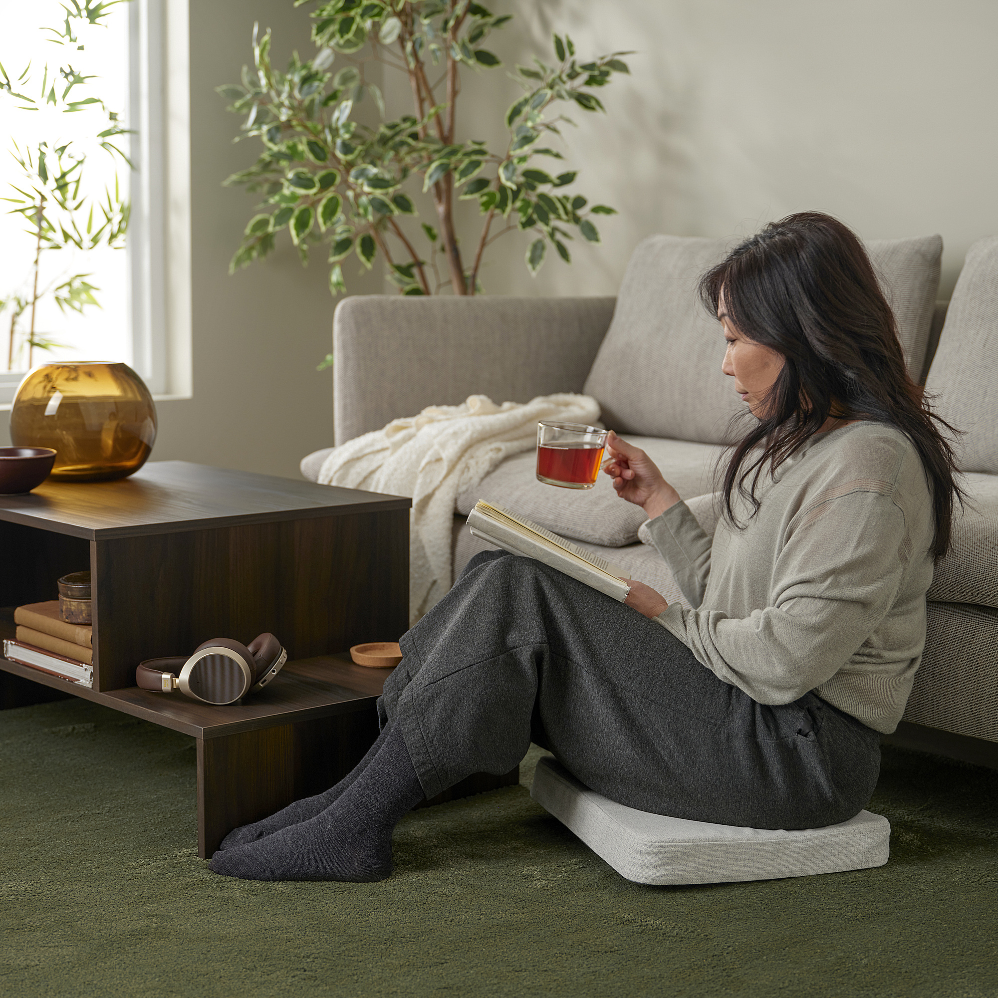 STOENSE rug, low pile
