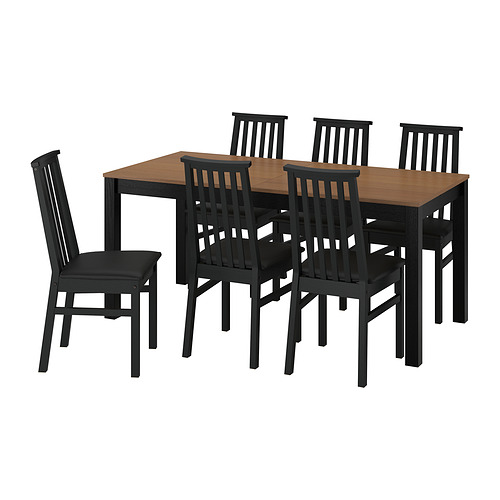 ÅLHULT/ÅLHULT table and 6 chairs