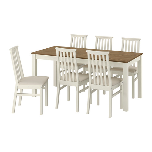 ÅLHULT/ÅLHULT table and 6 chairs