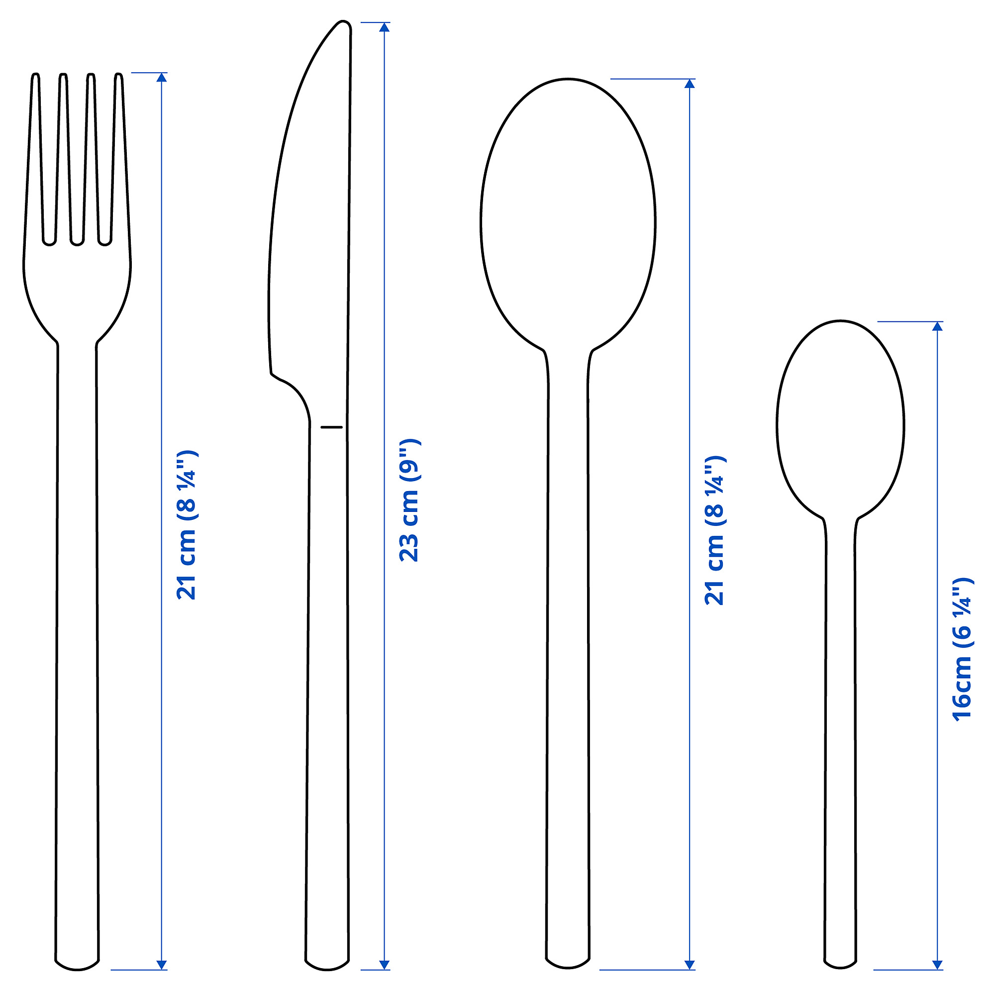 STOCKHOLM 2025 24-piece cutlery set
