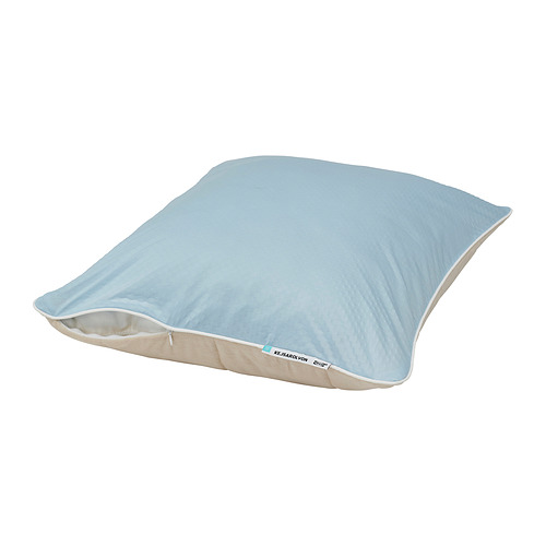 KEJSAROLVON - 枕頭保護套, 米黃色/藍色, 50x80 厘米 | IKEA 香港及澳門 - PE918783_S4