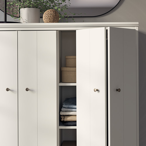 IDANÄS cabinet with bi-folding doors