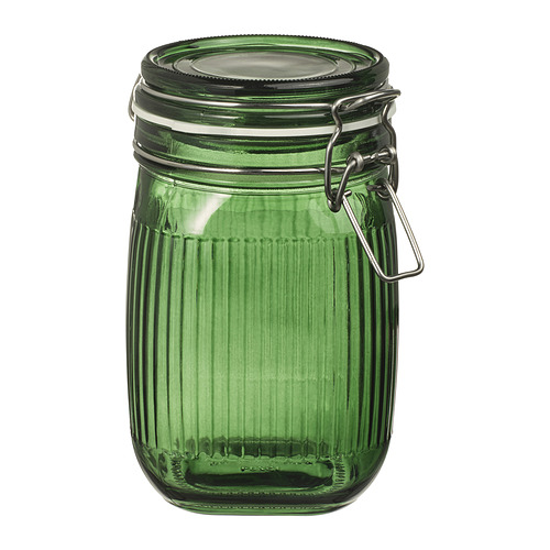 VINTERFINT jar with lid