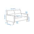 MANNARP 2-seat sofa