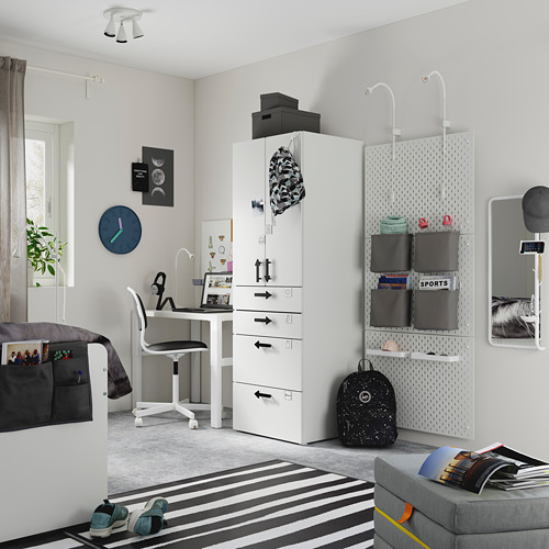 PLATSA/SMÅSTAD wardrobe