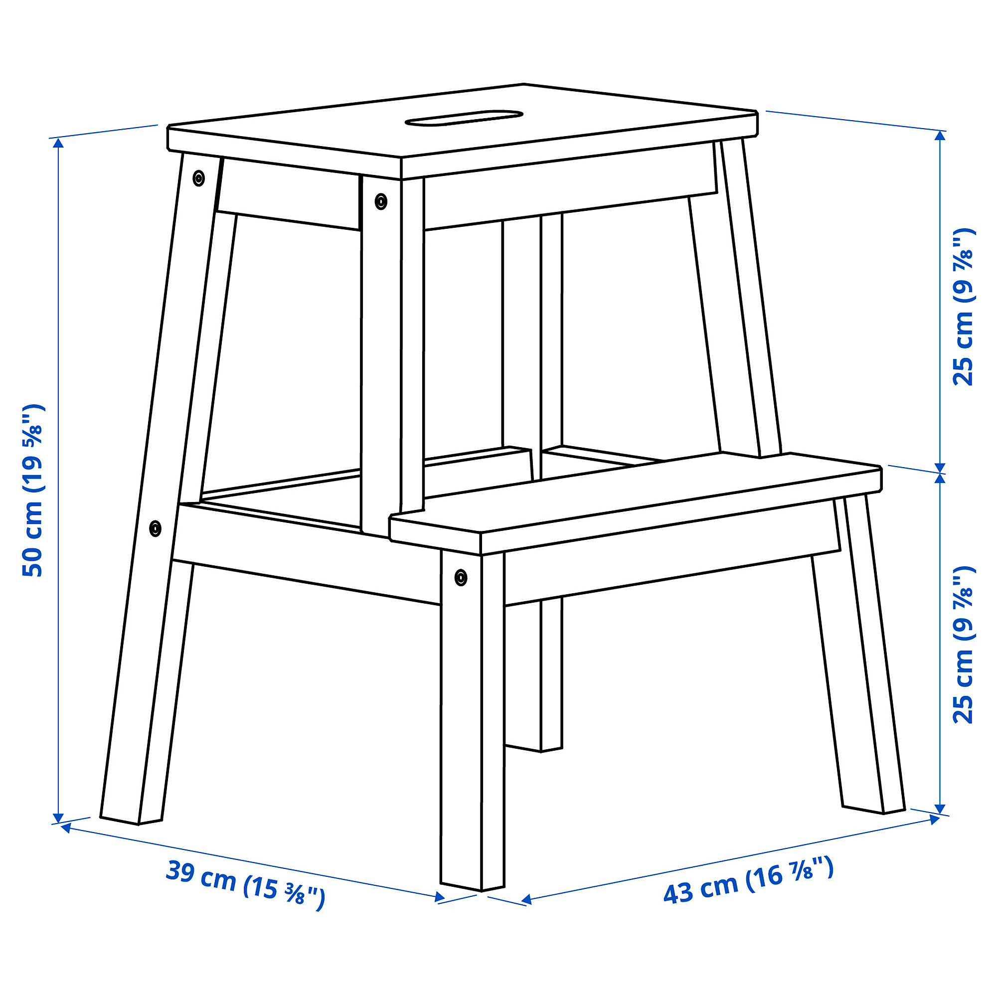BEKVÄM step stool