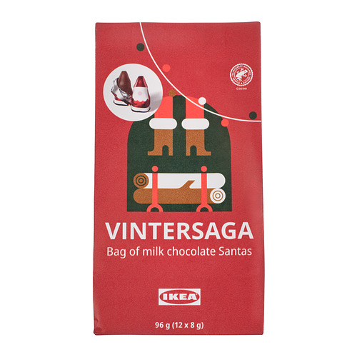 VINTERSAGA 袋裝朱古力聖誕老人