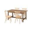 HÖGVED/NORDVIKEN table and 4 chairs