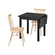 HÖGVED/NORDVIKEN table and 2 chairs