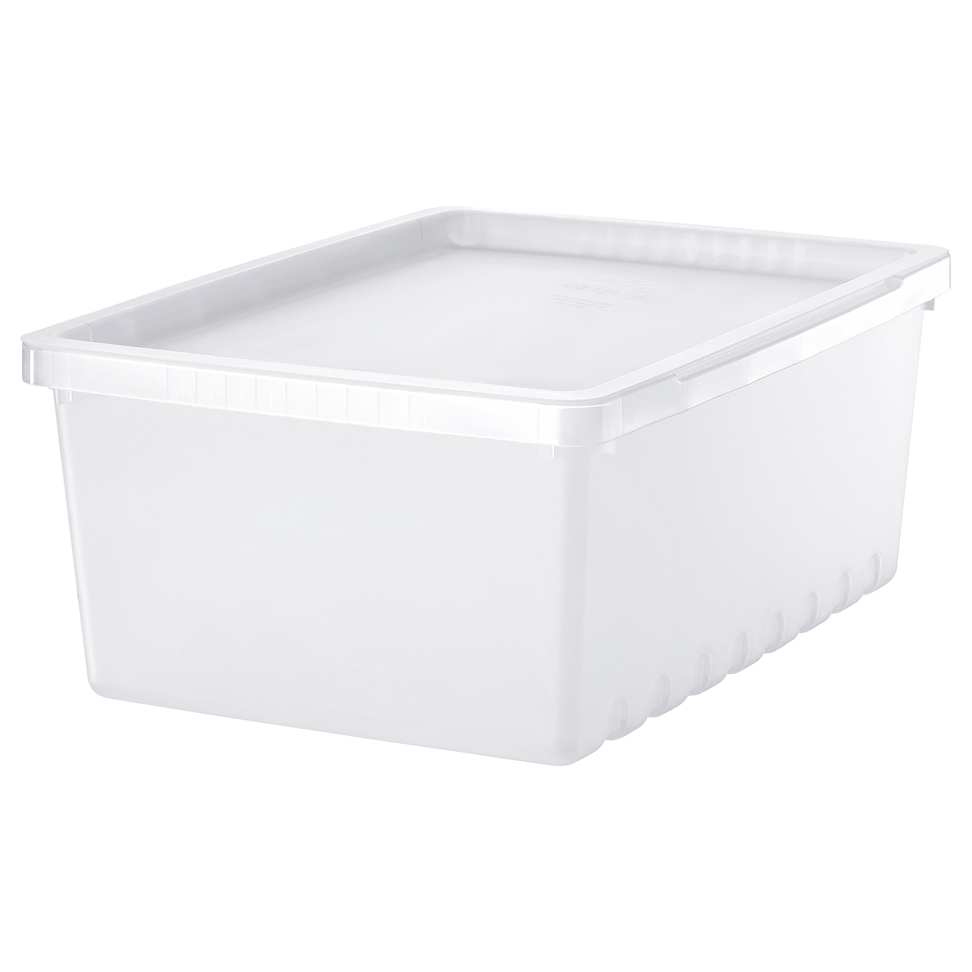 UPPSNOFSAD storage box with lid