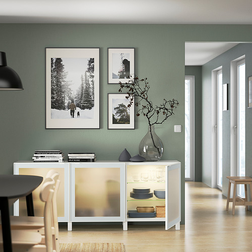 BESTÅ storage combination with doors