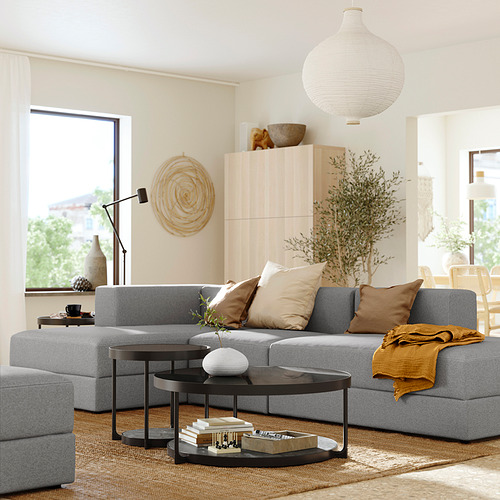 JÄTTEBO 3,5-seat mod sofa w chaise longues