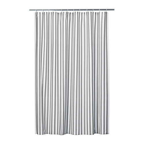 STAVBJÖRNBÄR - 浴簾, 黑色/白色, 180x200 厘米 | IKEA 香港及澳門 - PE985626_S4