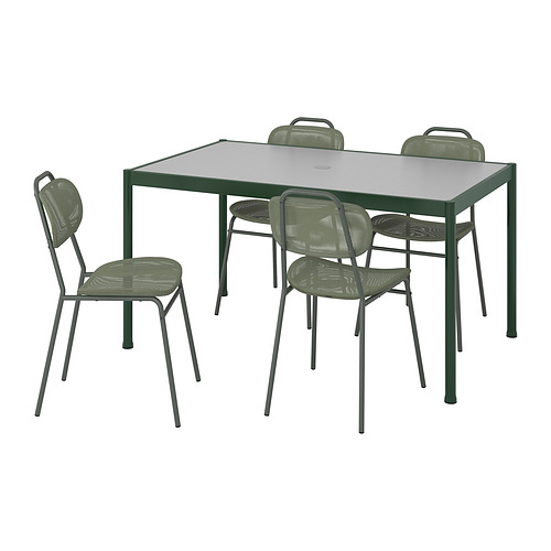 ENSHOLM/SEGERÖN table and 4 chairs