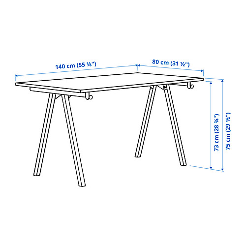 TROTTEN desk