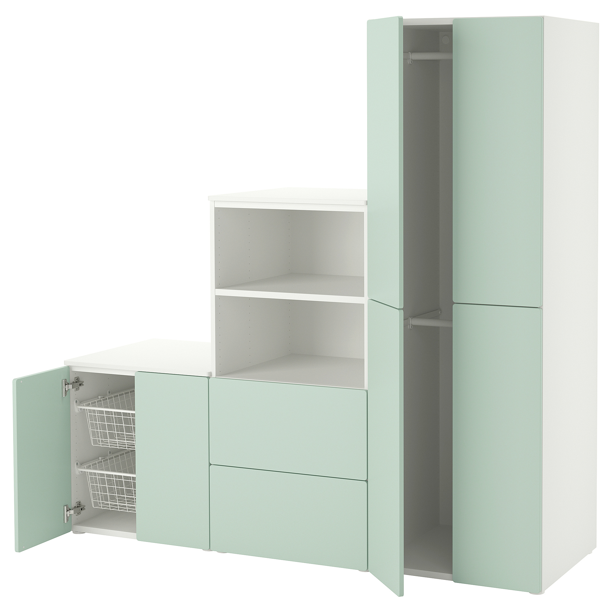 PLATSA/SMÅSTAD storage combination